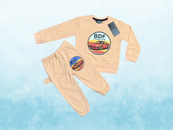 Super Fancy Kids Set Car Design - Off White